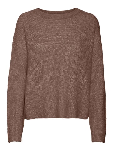 Vero Moda Sweter w kolorze jasnobrązowym