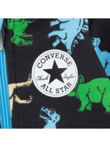 Converse Strampler in Schwarz/ Bunt