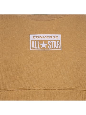 Converse Sweatshirt in Hellbraun