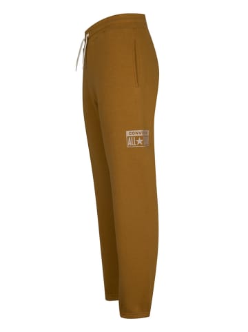 Converse Spodnie dresowe w kolorze jasnobrązowym