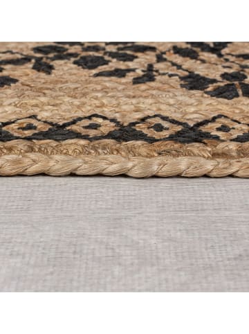 Flair Rugs Jute tapijt lichtbruin