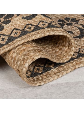 Flair Rugs Jute tapijt lichtbruin