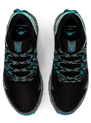 asics Sneakersy "ASICS GEL-Fujitrabuco 8 G-TX"  w kolorze czarno-niebieskim