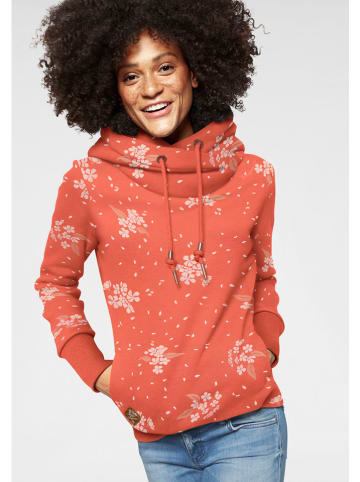 ragwear Bluza w kolorze pomarańczowym