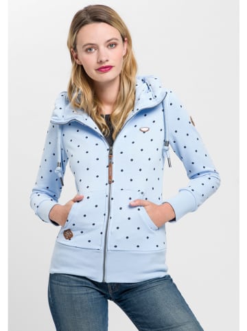 ragwear Bluza w kolorze błękitnym