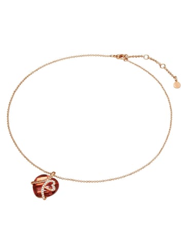Rafaela Donata Rosévergold. Halskette mit Anhänger - (L)42 cm