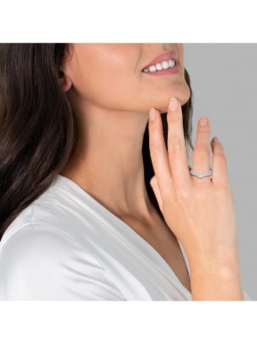 Trilani Silber-Ring mit Edelsteinen