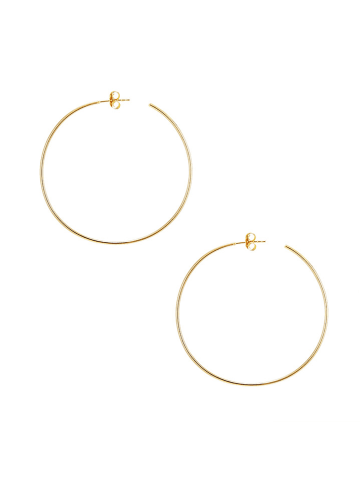 Glanzstücke München Vergold. Silber-Creolen