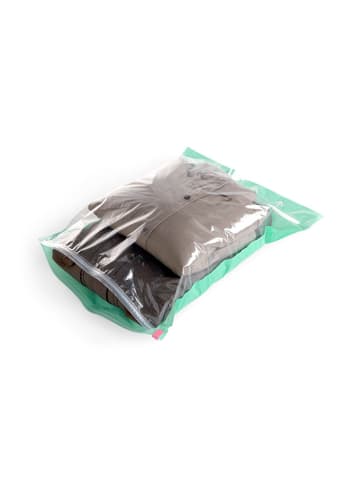 Compactor 2-delige set: compressiezakken "Roll up L" groen - (L)77 x (B)50 cm