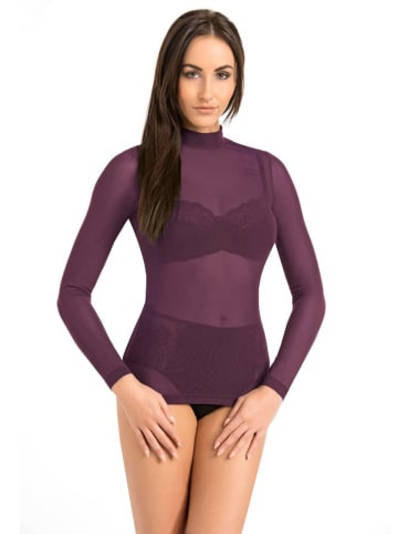 Teyli Longsleeve in Pflaume