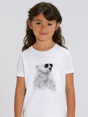 WOOOP Shirt  "Don't let the sun go down" in Weiß