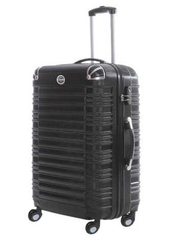 Geographical Norway Hardcase-trolley "Sourcing" zwart - (B)34 x (H)53 x (D)21 cm