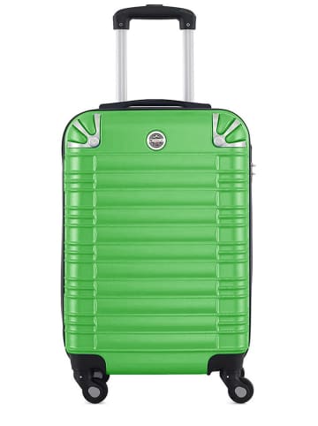 Geographical Norway Hardcase-trolley "Sourcing" groen -  (B)34 x (H)52 x (D)21 cm