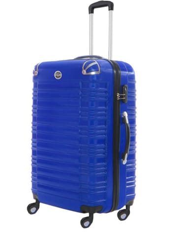 Geographical Norway Hardcase-trolley "Sourcing" blauw - (B)34 x (H)52 x (D)21 cm