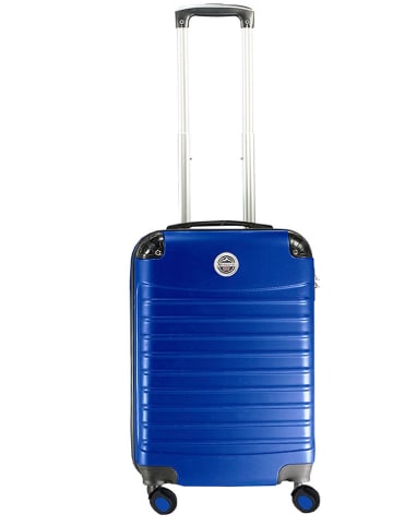 Geographical Norway Walizka "Shock" w kolorze niebieskim - 34 x 52 x 21 cm