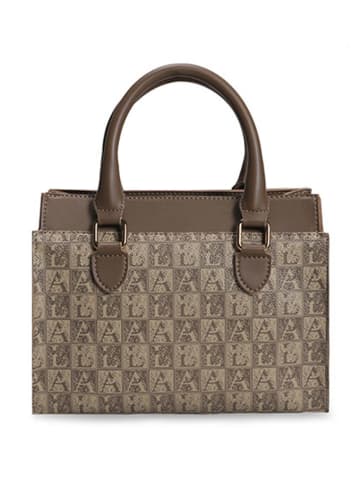 Lucky Bees Henkeltasche in Taupe - (B)28 x (H)21 x (T)12 cm