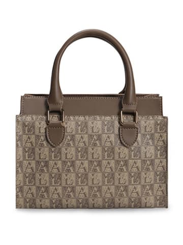 Lucky Bees Henkeltasche in Taupe - (B)28 x (H)21 x (T)12 cm