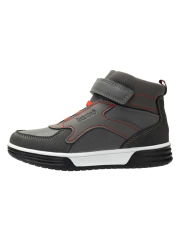 lamino Leren sneakers grijs