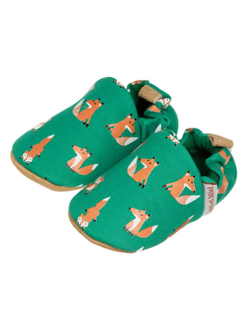 Lait et Miel Fox Male Cotton slippers in Grün