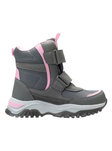 lamino Winterstiefel in Grau/ Rosa