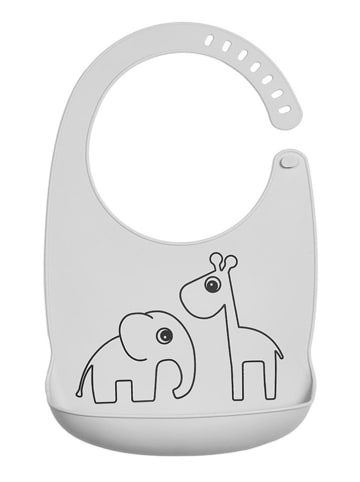 done by deer Silikon-Lätzchen "Deer Friends" in Grau