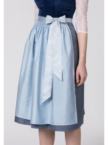 Stockerpoint Dirndl "Aida" in Dunkelblau/ Hellblau