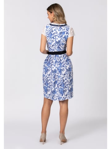 Stockerpoint Dirndl "Nikola" blauw/wit