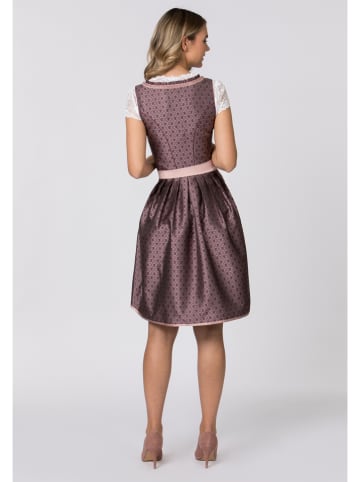 Stockerpoint Dirndl "Palina" in Bordeaux/ Rosa