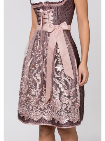 Stockerpoint Dirndl "Palina" in Bordeaux/ Rosa