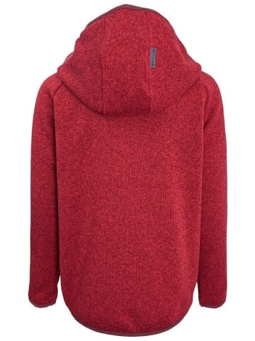 elkline Fleece hoodie "Scary" rood