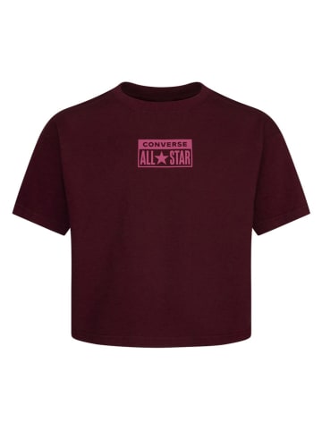 Converse Shirt donkerrood