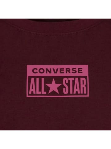 Converse Shirt in Dunkelrot