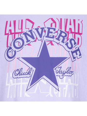 Converse Koszulka w kolorze lawendowym