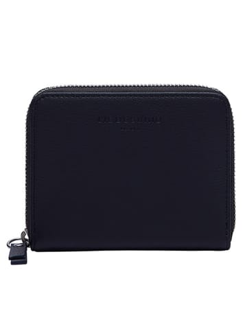 LIEBESKIND BERLIN Leder-Geldbörse in Dunkelblau - (B)20 x (H)14 x (T)7 cm