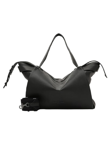 LIEBESKIND BERLIN Leren schoudertas  zwart - (B)50 x (H)33 x  (D)15 cm