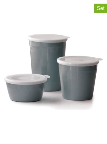 Brandt 3-delige set: voorraaddozen grijs