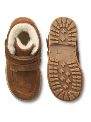 Wheat Leder-Winterboots "Stewie" in Braun