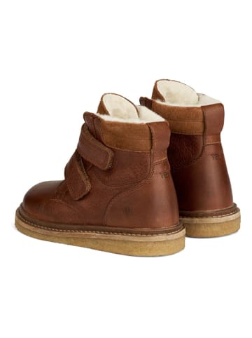 Wheat Leder-Winterboots "Hanan" in Braun