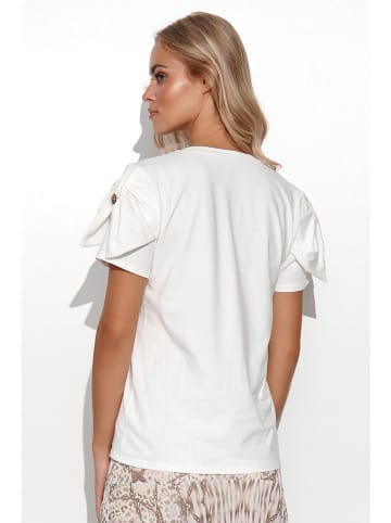 Makadamia Koszulka w kolorze białym
