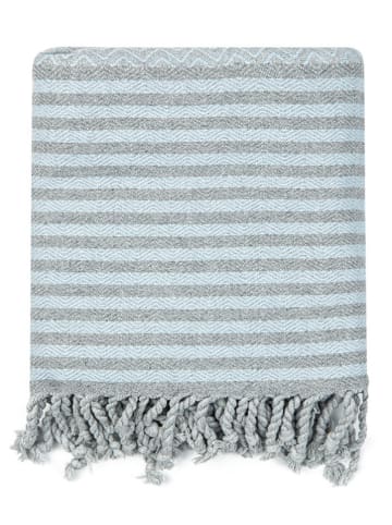 Ottoman Hamamtuch "Fenomen" in Hellblau - (L)190 x (B)105 cm