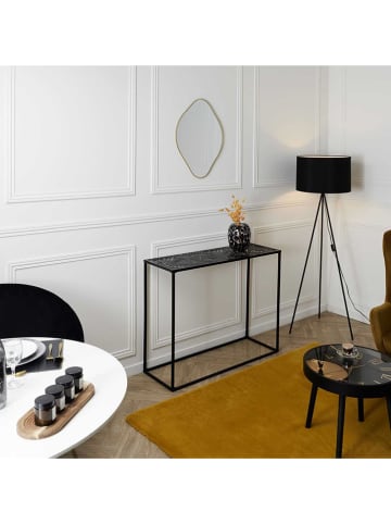 Rétro Chic Sideboard "Havana" in Schwarz - (B)117 x (H)77 x (T)35 cm