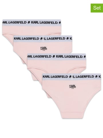 Karl Lagerfeld Kids 2-delige set: slips lichtroze