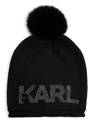 Karl Lagerfeld Kids Mütze in Schwarz