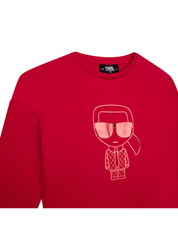 Karl Lagerfeld Kids Jurk rood