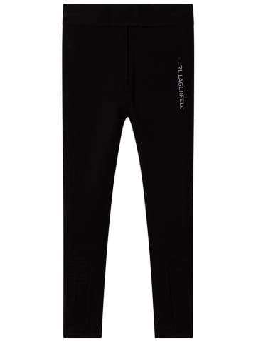 Karl Lagerfeld Kids Leggings in Schwarz