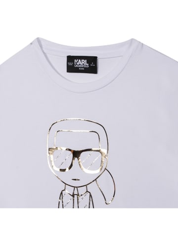 Karl Lagerfeld Kids Shirt in Weiß