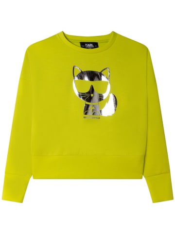 Karl Lagerfeld Kids Sweatshirt in Grün