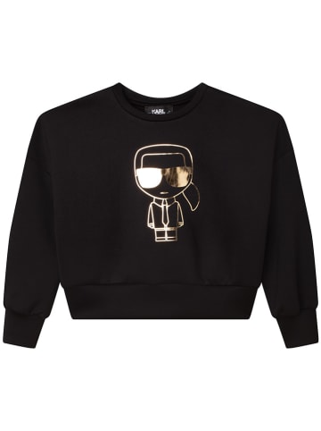 Karl Lagerfeld Kids Sweatshirt in Schwarz