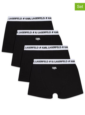 Karl Lagerfeld Kids 2er-Set: Boxershorts in Schwarz