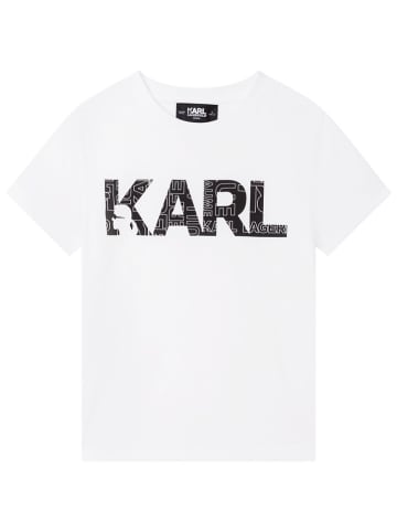 Karl Lagerfeld Kids Shirt in Weiß